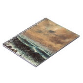 Herbstmeer - Gustave Courbet Notizblock (Linke Seite)