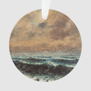 Herbstmeer - Gustave Courbet Ornament