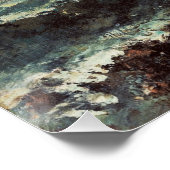 Herbstmeer - Gustave Courbet Poster (Ecke)
