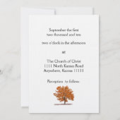 Herbstmehlrost Einladung (Rückseite)