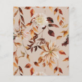 Herbstmeldungskarte (Rückseite)