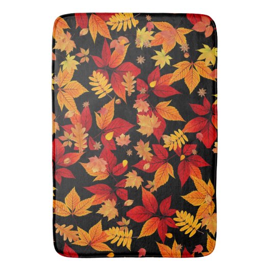 Herbstmitte Badematte (Vorderseite Vertikal)