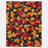 Herbstmitte Fleecedecke (Vorderseite)