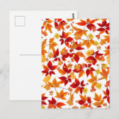 Herbstmitte Postkarte (Vorne/Hinten)