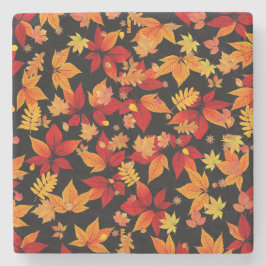 Herbstmitte Steinuntersetzer