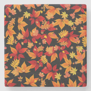 Herbstmitte Steinuntersetzer