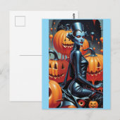 Herbstmode-Wochenende-Hexenkönigin Postkarte (Vorne/Hinten)