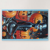Herbstmode-Wochenende-Hexenkönigin Puzzle (Horizontal)