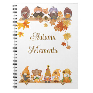 Herbstmomente Notizblock