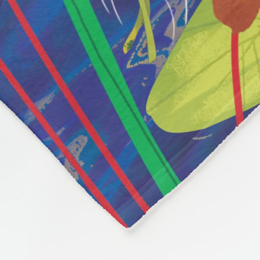 Herbstmond Fleecedecke (Ecke)