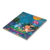 Herbstmond Fliese (Seite)