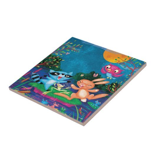 Herbstmond Fliese (Seite)