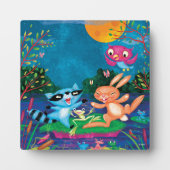 Herbstmond Fotoplatte (Vorderseite)