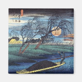 Herbstmond in Seba, Hiroshige Magnet (Vorne)