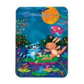 Herbstmond Magnet (Vertikal)