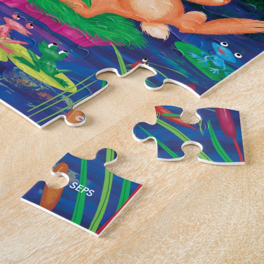 Herbstmond Puzzle (Seite)