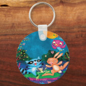 Herbstmond Schlüsselanhänger (Vorderseite)