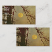 Herbstmond Visitenkarte (Vorne/Hinten)