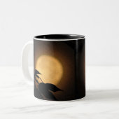 Herbstmond Zweifarbige Tasse (Vorderseite Links)