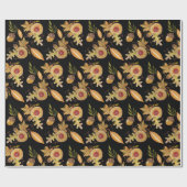 Herbstmood Acorn Geschenkpapier (Flach)