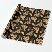 Herbstmood Acorn Geschenkpapier (Ungerollt)