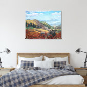 Herbstmoose Landschaftsmalerei Kunstdrucke Leinwanddruck (Insitu (Schlafzimmer))