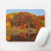 Herbstmorgen im Marthaler Park und im Teich Mousepad (Mit Mouse)
