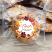 Herbstmotiv Gefälligkeitsaufkleber Runder Aufkleber