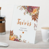 Herbstmotive für Pedestal-Zeichen Sockelschild (In SItu)