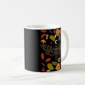 Herbstmotte Kaffeetasse (VorderseiteRechts)