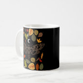 Herbstmotte Kaffeetasse (Vorderseite Links)