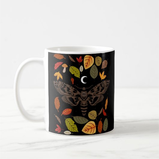 Herbstmotte Kaffeetasse (Links)