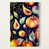 Herbstmuscheln Notizblock (Rückseite)