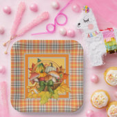 Herbstmuscheln Pappteller (Party)