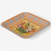 Herbstmuscheln Pappteller (Gewinkelt)