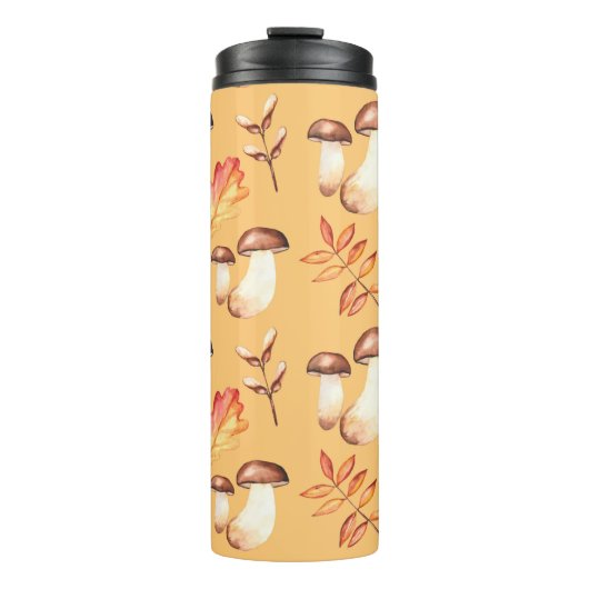 Herbstmuscheln Thermosbecher (Vorderseite)