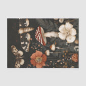 Herbstmuscheln und Blume fallen fallen Seidenpapier (Vorderseite)