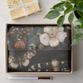 Herbstmuscheln und Blume fallen fallen Seidenpapier (Geschenk)