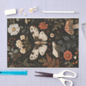 Herbstmuscheln und Blume fallen fallen Seidenpapier (Handwerk)