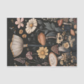 Herbstmuscheln und Blume fallen fallen Seidenpapier (Vorderseite)