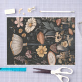 Herbstmuscheln und Blume fallen fallen Seidenpapier (Handwerk)