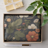 Herbstmuscheln und Blume fallen fallen Seidenpapier (Geschenk)