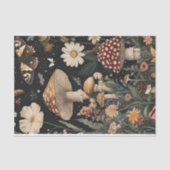 Herbstmuscheln und Blume fallen fallen Seidenpapier (Vorderseite)