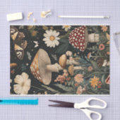 Herbstmuscheln und Blume fallen fallen Seidenpapier (Handwerk)