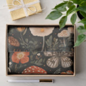 Herbstmuscheln und Blume fallen fallen Seidenpapier (Geschenk)