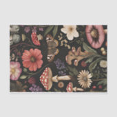 Herbstmuscheln und Blume fallen fallen Seidenpapier (Vorderseite)