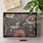 Herbstmuscheln und Blume fallen fallen Seidenpapier (Geschenk)