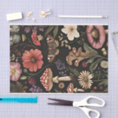 Herbstmuscheln und Blume fallen fallen Seidenpapier (Handwerk)