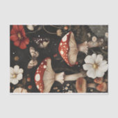 Herbstmuscheln und Blume fallen fallen Seidenpapier (Vorderseite)