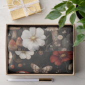 Herbstmuscheln und Blume fallen fallen Seidenpapier (Geschenk)